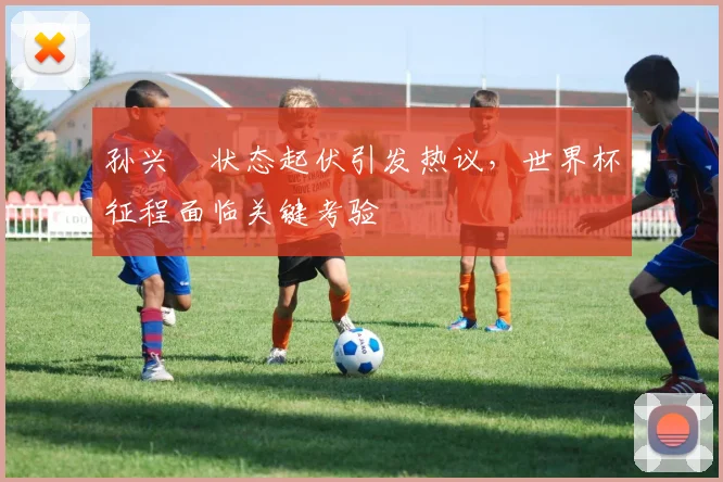 孙兴慜状态起伏引发热议，世界杯征程面临关键考验
